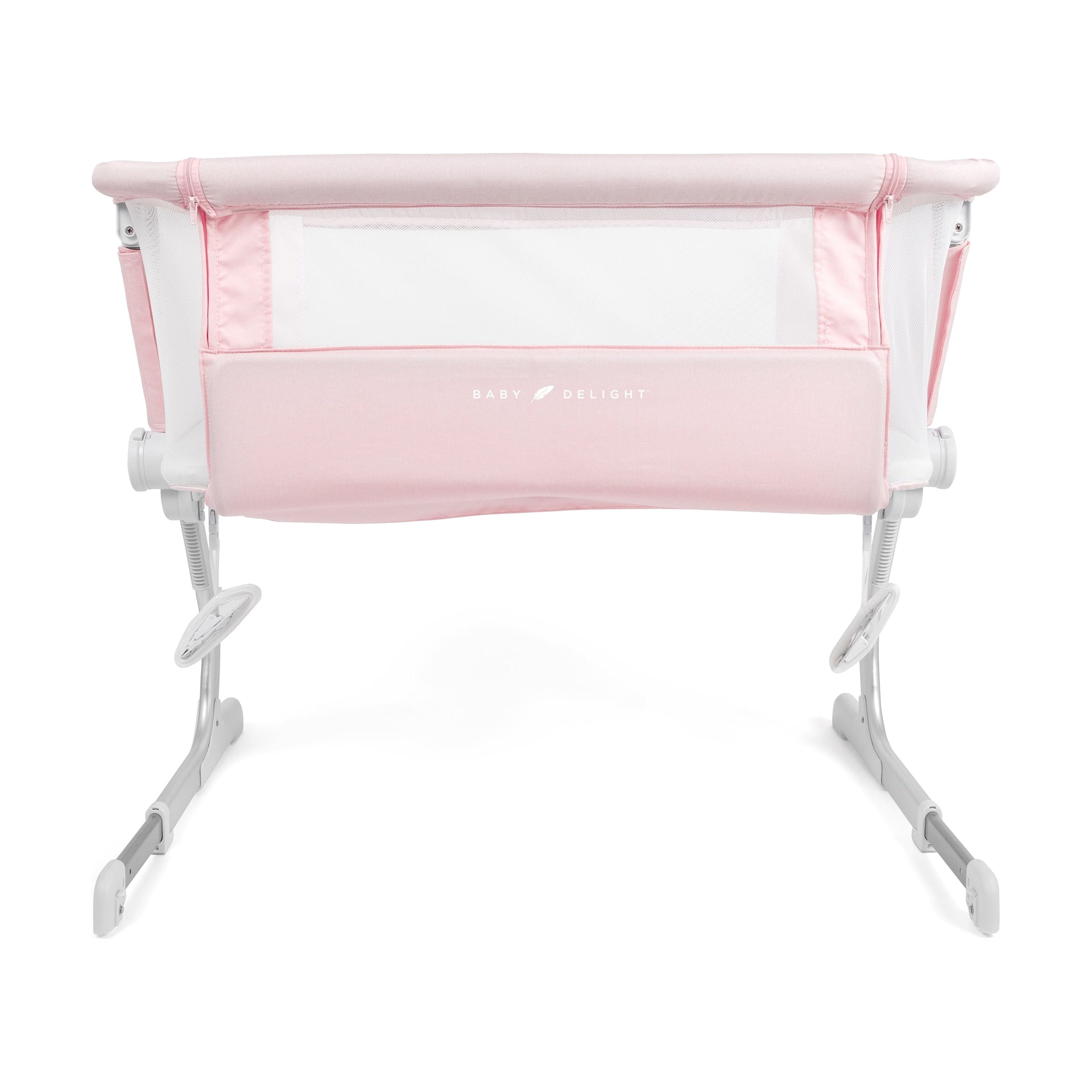 Baby Delight Peony Pink Beside Me Dreamer Bassinet Bedside Sleeper Each
