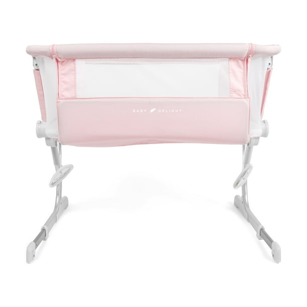 Baby Delight Peony Pink Beside Me Dreamer Bassinet Bedside Sleeper Each