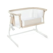 Beside Me Dreamer Organic Bassinet & Bedside Sleeper, Adjustable, Breathable & Portable, Organic Oat