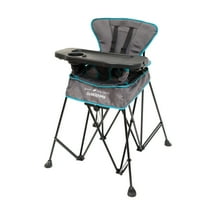 Baby Delight Go With Me Uplift Deluxe Portable High Chair, Teal & Grey