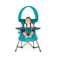 thumbnail image 1 of Baby Delight Go with Me Jubilee Deluxe Portable Infant Chair, Removable Canopy, Teal, 1 of 8