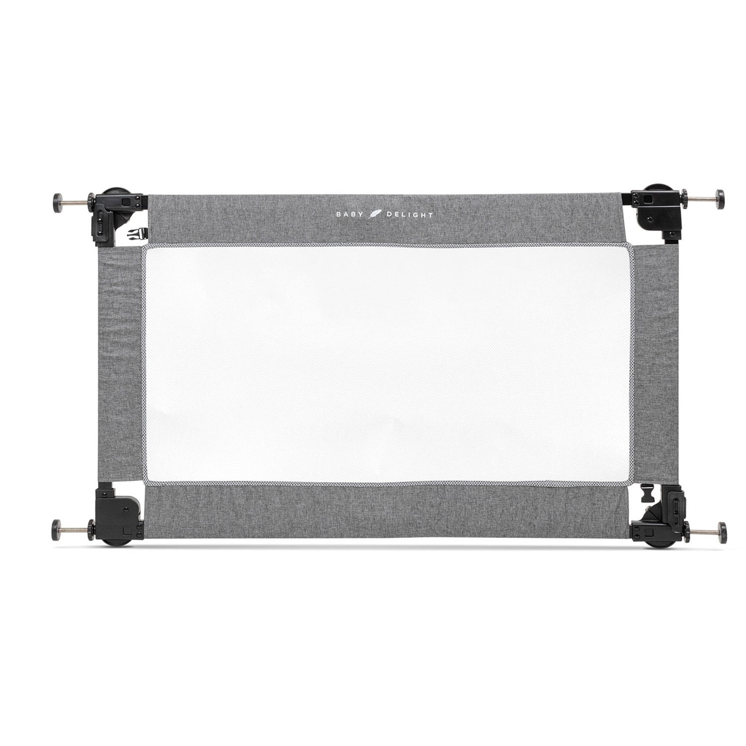 Baby Delight Go with Me Span, Portable Expandable Folding Baby Gate, 30"48", Charcoal Tweed