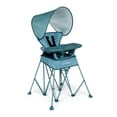 thumbnail image 1 of Go With Me Uplift Deluxe Portable High Chair with Canopy - Blue Wave (Unisex), 1 of 9