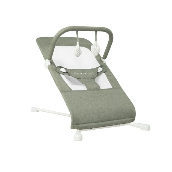Baby Delight Highland Portable Baby Bouncer, 3 Position, Infants 0-6 Months, Sage Tweed (Unisex)