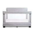 Baby Delight Horizon Full Size Mesh Crib, Gray