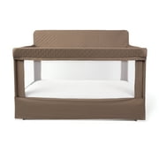 Baby Delight Lunaire Full Size Mesh Infant Crib & Playard, Organic Mocha