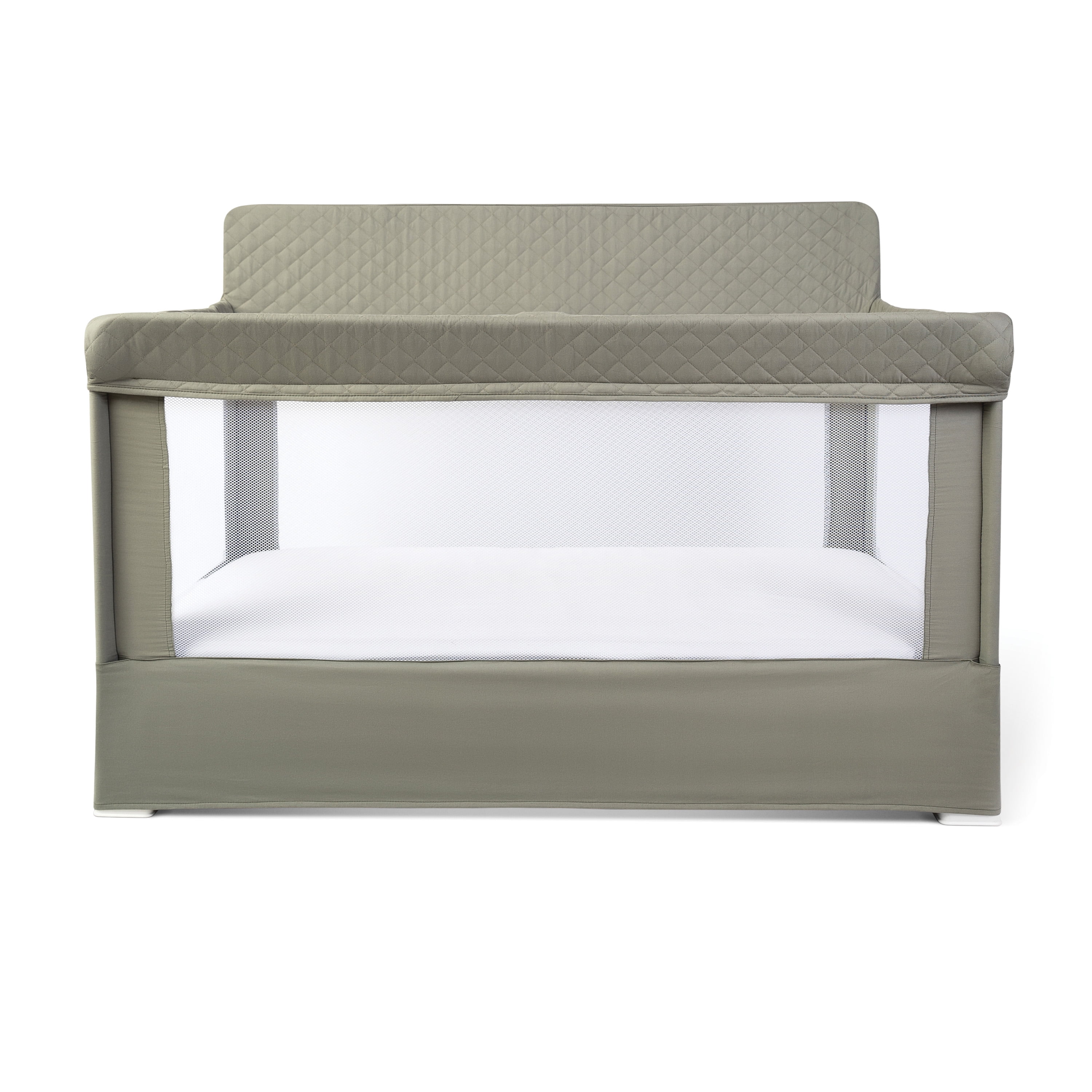Baby Delight Lunaire Full Size Mesh Crib & Playard – Organic Sage