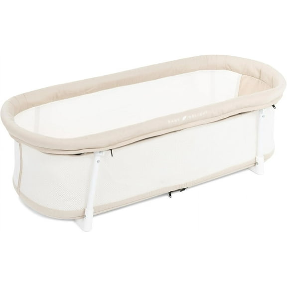 Baby Delight Snuggle Nest Portable Infant Bassinet - Organic (Unisex)