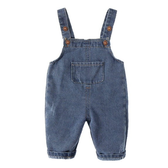 Baby Denim Overalls Spring And Autumn Baby 0 3 Years Old Fashion Pants Boy Cute Pants Suspender Trousers Toddler Fall Clothes Kids Uniforms For Boys Kids Clothes Boys 4t-5t