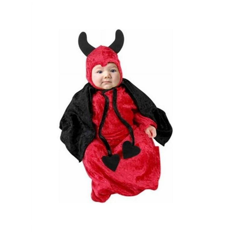 HSCTEK Baby Devil Costume - Newborn Infant Toddler Boys Girls Halloween Outfit