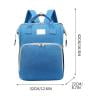 Baby Diaper Bag Backpack,Diaper Bag Backpack with Changing Station,Large Baby Diaper Bag,Multifunctional Travel Diaper Waterproof Backpack for Baby,With Portable Diaper Pad
