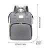Baby Diaper Bag Backpack,Diaper Bag Backpack with Changing Station,Large Baby Diaper Bag,Multifunctional Travel Diaper Waterproof Backpack for Baby,With Portable Diaper Pad
