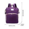 Baby Diaper Bag Backpack,Diaper Bag Backpack with Changing Station,Large Baby Diaper Bag,Multifunctional Travel Diaper Waterproof Backpack for Baby,With Portable Diaper Pad