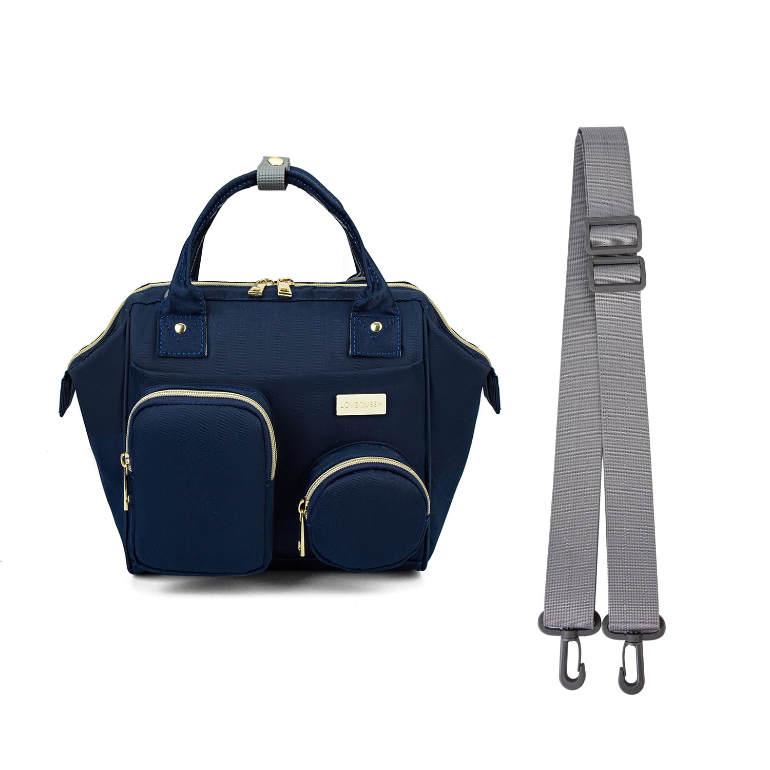 Baby Diaper Bag Backpack Waterproof Multi-Function Convertible Mini Smart Diaper Bag Backpack for Outdoor