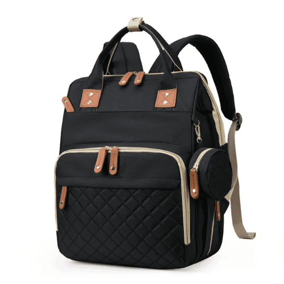 Baby Diaper Bag with Changing Station, Baby Travel Bag, Best Diaper Bag, Baby Bags, Baby Backpack Diaper Bag, Baby bag backpack, Large Diaper Bag Backpack (Black)