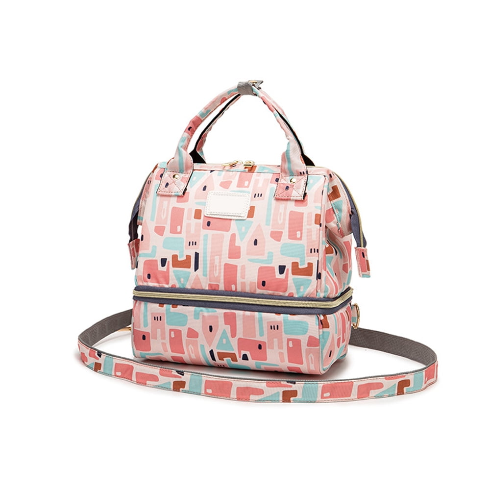 Baby Diaper Bag Mommy Bag Multifunctional Breast Milk Preservation Bag Portable Food Storage Insulation Bag Backpack