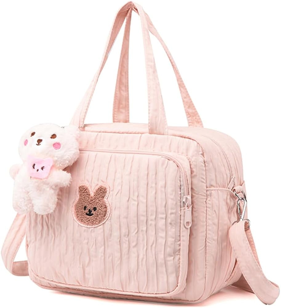 Baby Diaper Bag Tote Mommy Bag Cute Baby Nappy Bag Travel Diaper Tote Maternity Bag Multifunction Baby Storage Bag in Nepal at NPR 9824 Rating 5