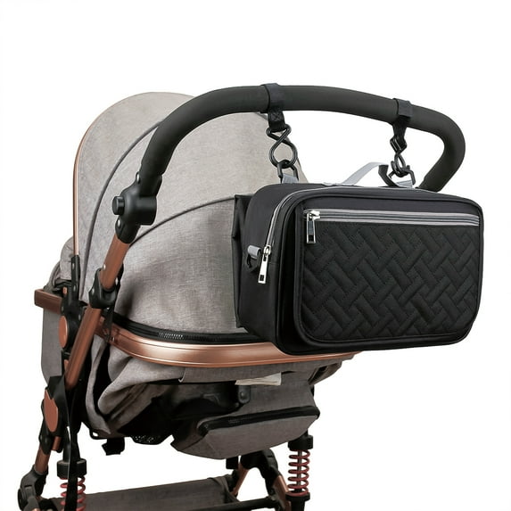 Baby Diaper Caddy Bag with Changing Pad - Changing Bag Baby Stroller Bag for Diapers, Wipes & Toys