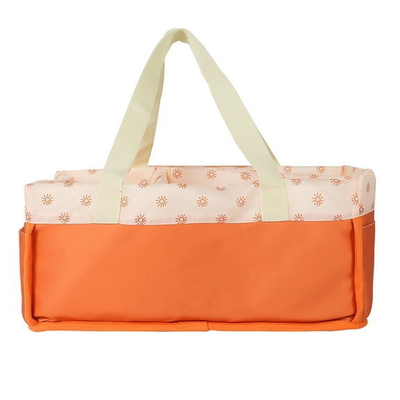 Baby Diaper Caddy Organizer - Portable Nursery Storage Basket for Diapers and Baby Wipes, Diaper Stacker Car Organizer, newborn nursery Gift