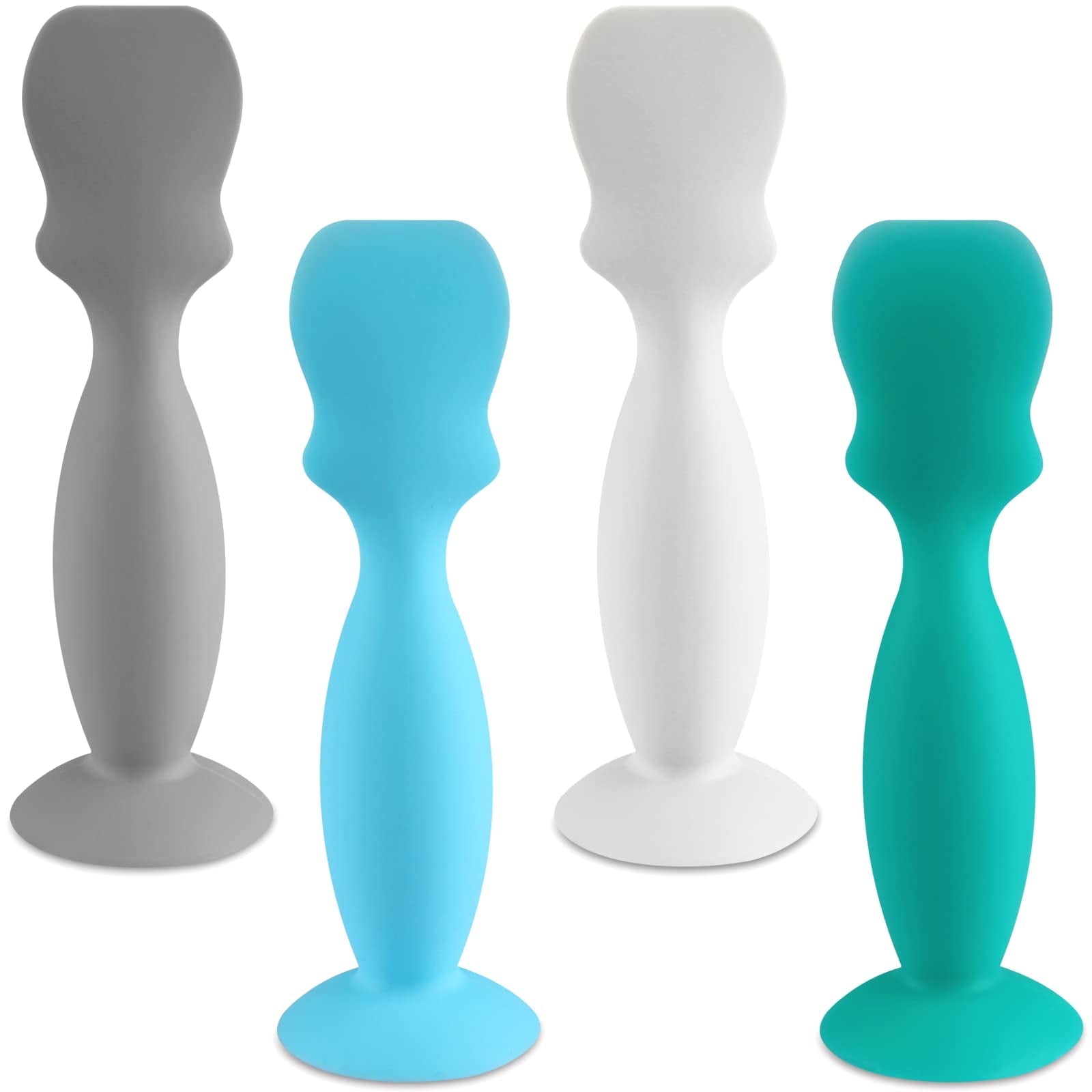 Baby Diaper Cream Spatula Applicator,4 Pack Baby Paste Spatulas Made of Soft Silicone,Mini Baby Diaper Rash Cream Brush