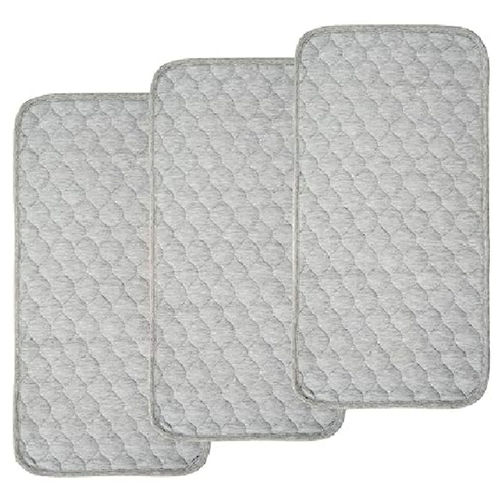 Baby Diaper Pads Bamboo Quilted Thicker Waterproof Changing Pad Liners ...