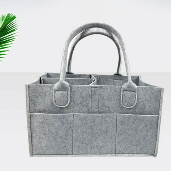 Baby Diaper Wipes Bag Caddy Infant Nappy Organizer Basket Nursery Storage Durabl