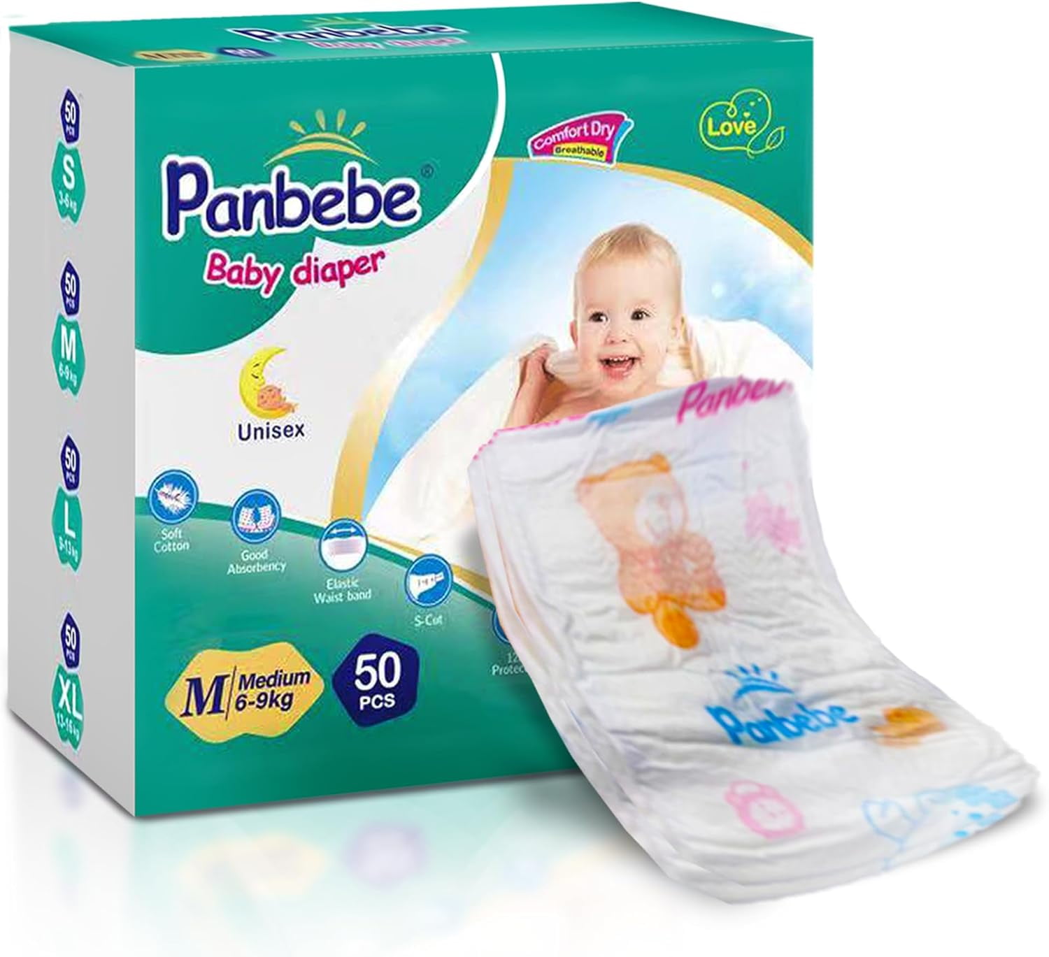 Baby Diapers, Disposable Diapers, Infant Diapers, Cotton Baby Diapers