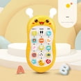 thumbnail image 1 of Baby Dinosaur Cell Phone Toy Removable Soft Teether Case, Lights, Music & Adjustable Volume Kids Play & Learn Phone Infant Toddler, Preschool Christmas Birthday Gift Girl Boy 0-6, 6-18 Months (Green), 1 of 8