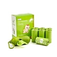 thumbnail image 1 of Baby Disposable Diaper Bags, Waste Bags 8 Refill Rolls/120 Bags with Dispenser, Convenient and Quick Diaper Disposal, Unscented, 1 of 4
