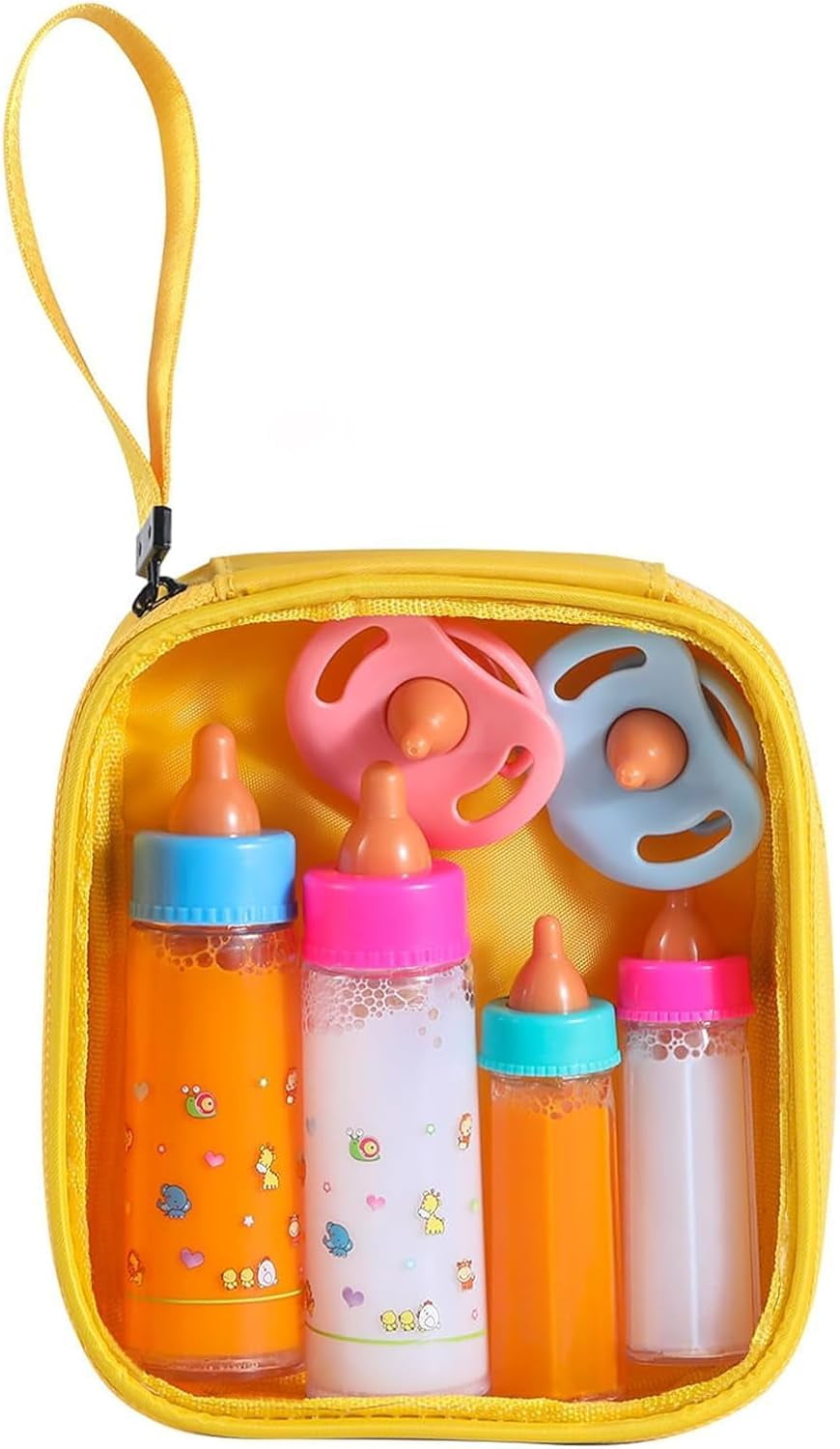 Baby Doll Bottle Accessories - 6 Pcs Bottle Toys, Magic Disappearing ...