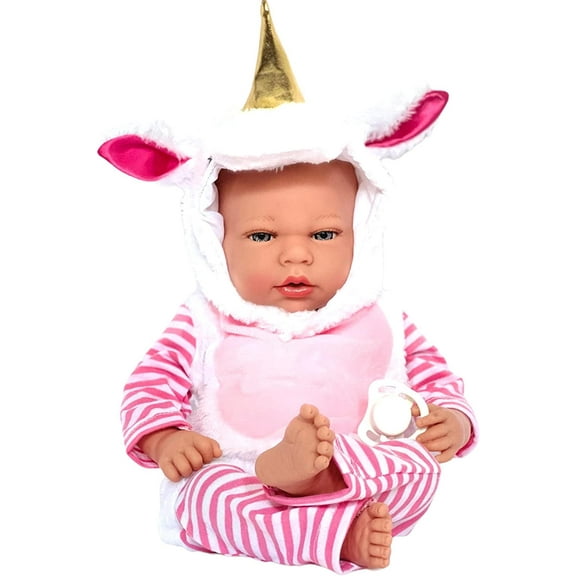 Baby Doll Clothes-  Unicorn Costume Fits 15 Inch Baby Dolls