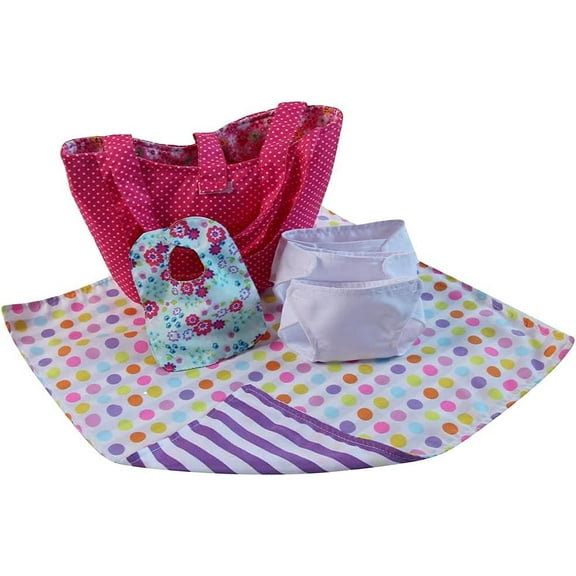 Baby Doll Deluxe Diaper Bag Gift Set