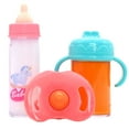 thumbnail image 1 of Baby Doll Magic Bottle Set - 3 Piece Set, Kids DIY Doll Accessories Toy, 1 of 4