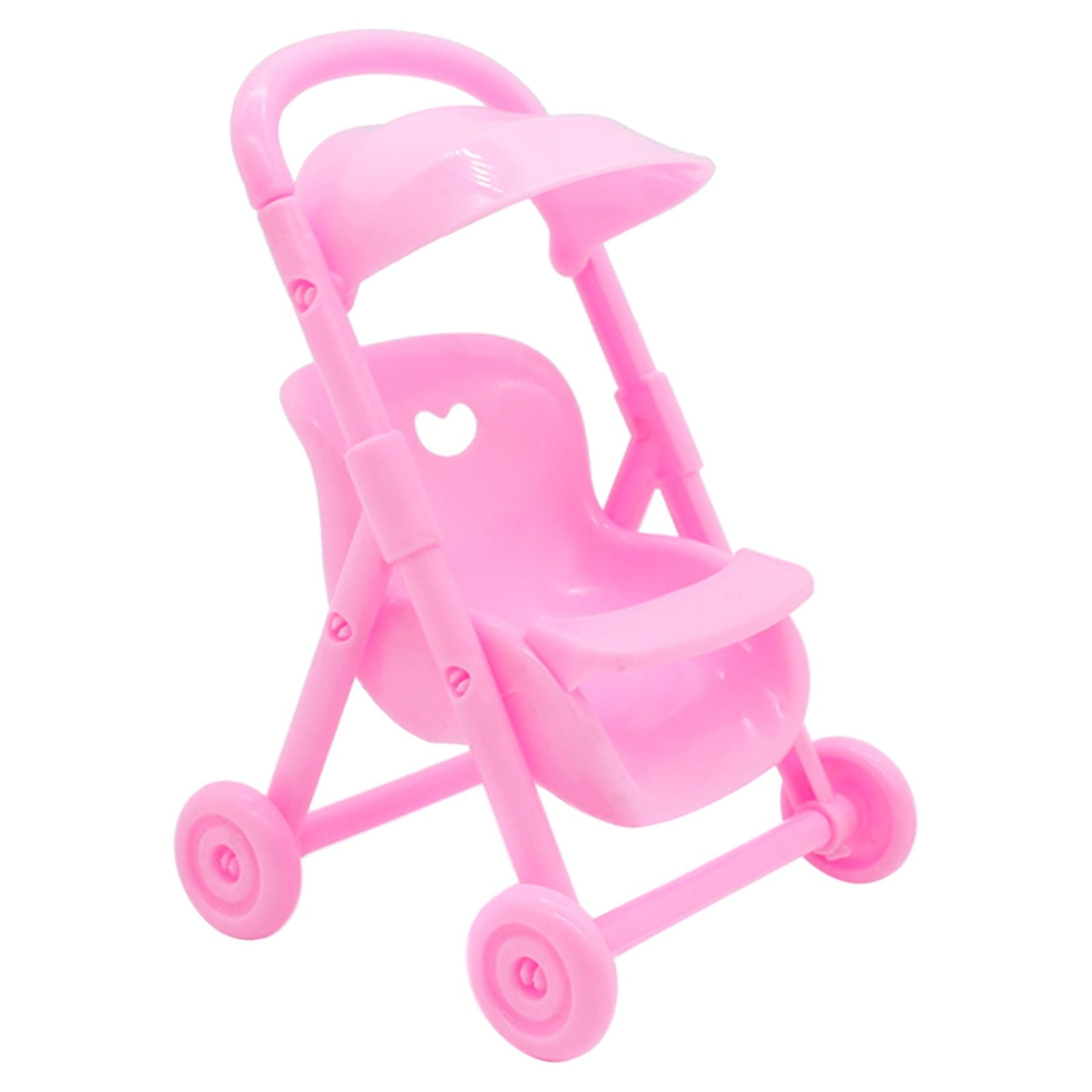 Pretend Play Baby Doll Stroller Pram Toy, Ideal Gift for Toddlers and
