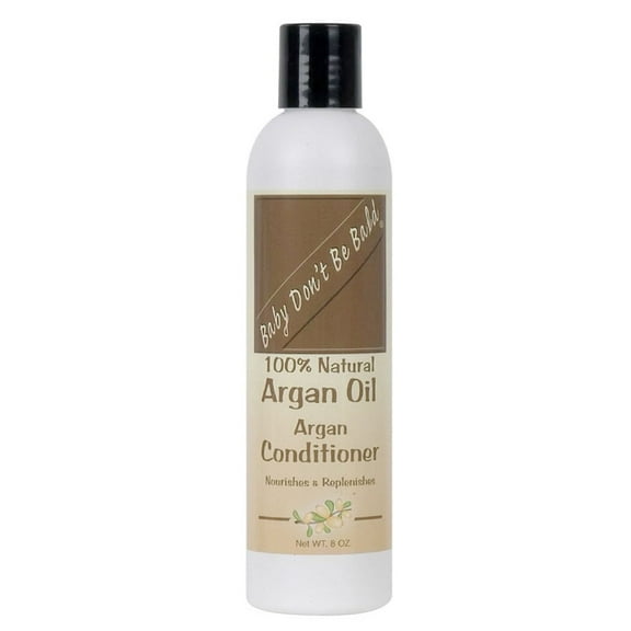 Baby Don't Be Bald 100% Natural Argan Oil Argan Conditioner, 8 Oz.