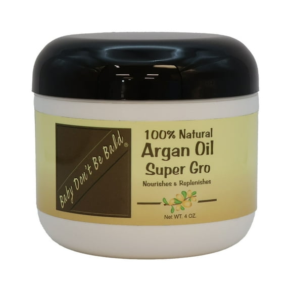 Baby Don't Be Bald 100% Natural Argan Oil Super Gro, 4 Oz.