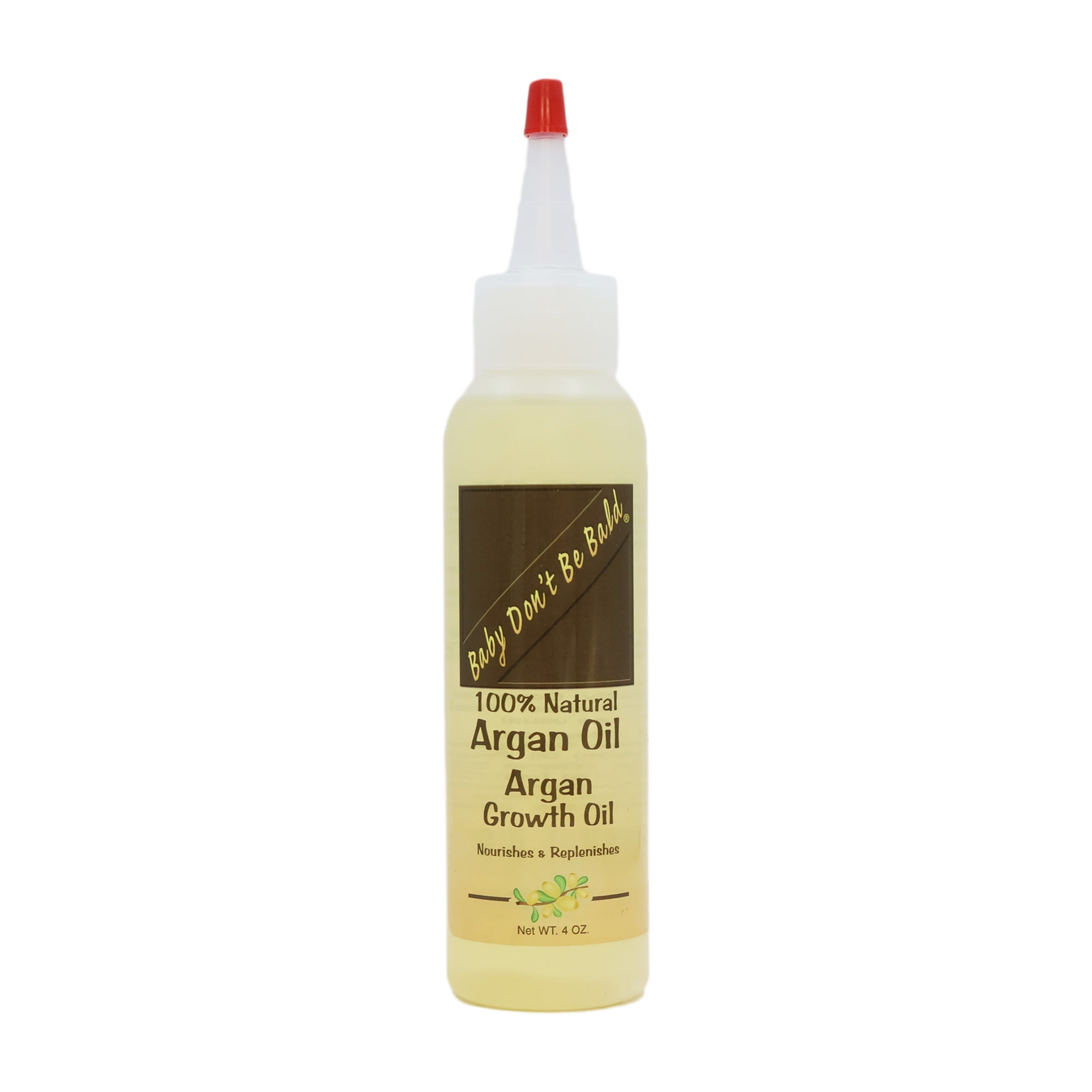 Baby Don't Be Bald Argan Oil Argan Growth Oil 4 Oz., Pack of 2
