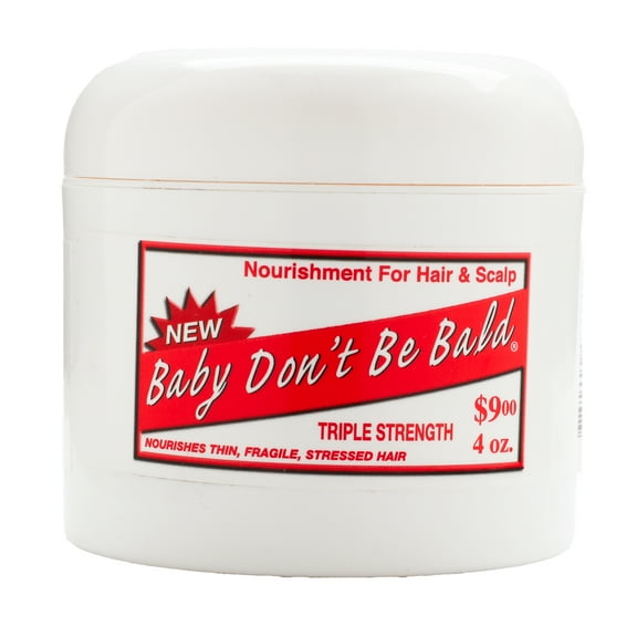 Baby Don't Be Bald Complete Baby Hair and Scalp Nourishment Triple Strength, 4 Oz.