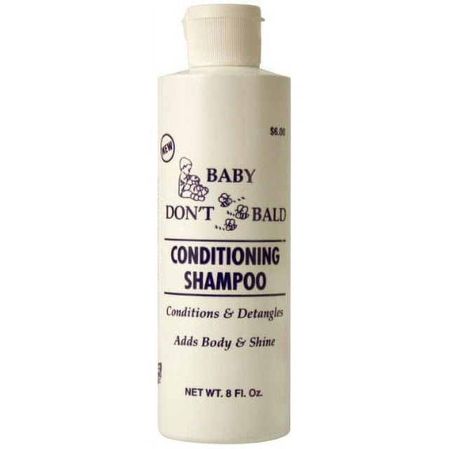Baby Don't Be Bald Hair & Scalp Conditioning Shampoo 8 oz.