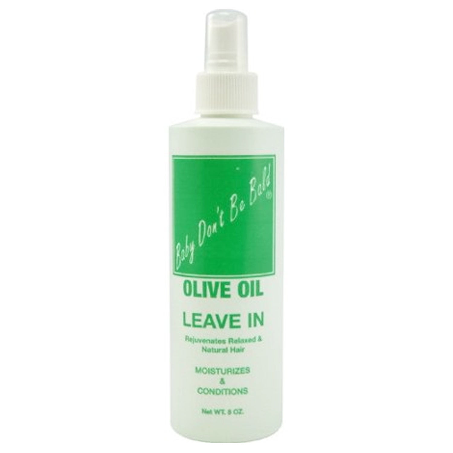 Baby Don't Be Bald Olive Oil Leave In 8 Oz.,Pack of 6
