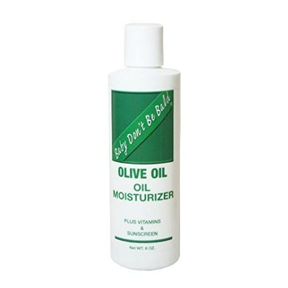 Baby Don't Be Bald Olive Oil Oil Moisturizer, 8 Oz.