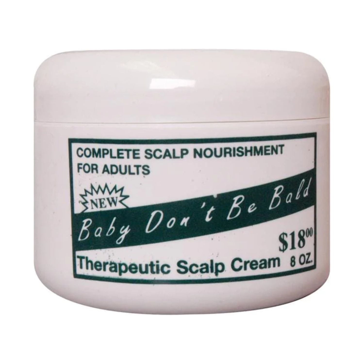 Baby Don't Be Bald Therapeutic Scalp Cream Condition Scalp
