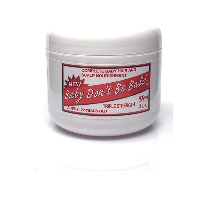 Baby Dont Be Bald Baby Hair & Scalp Nourishment Blue 4 Oz