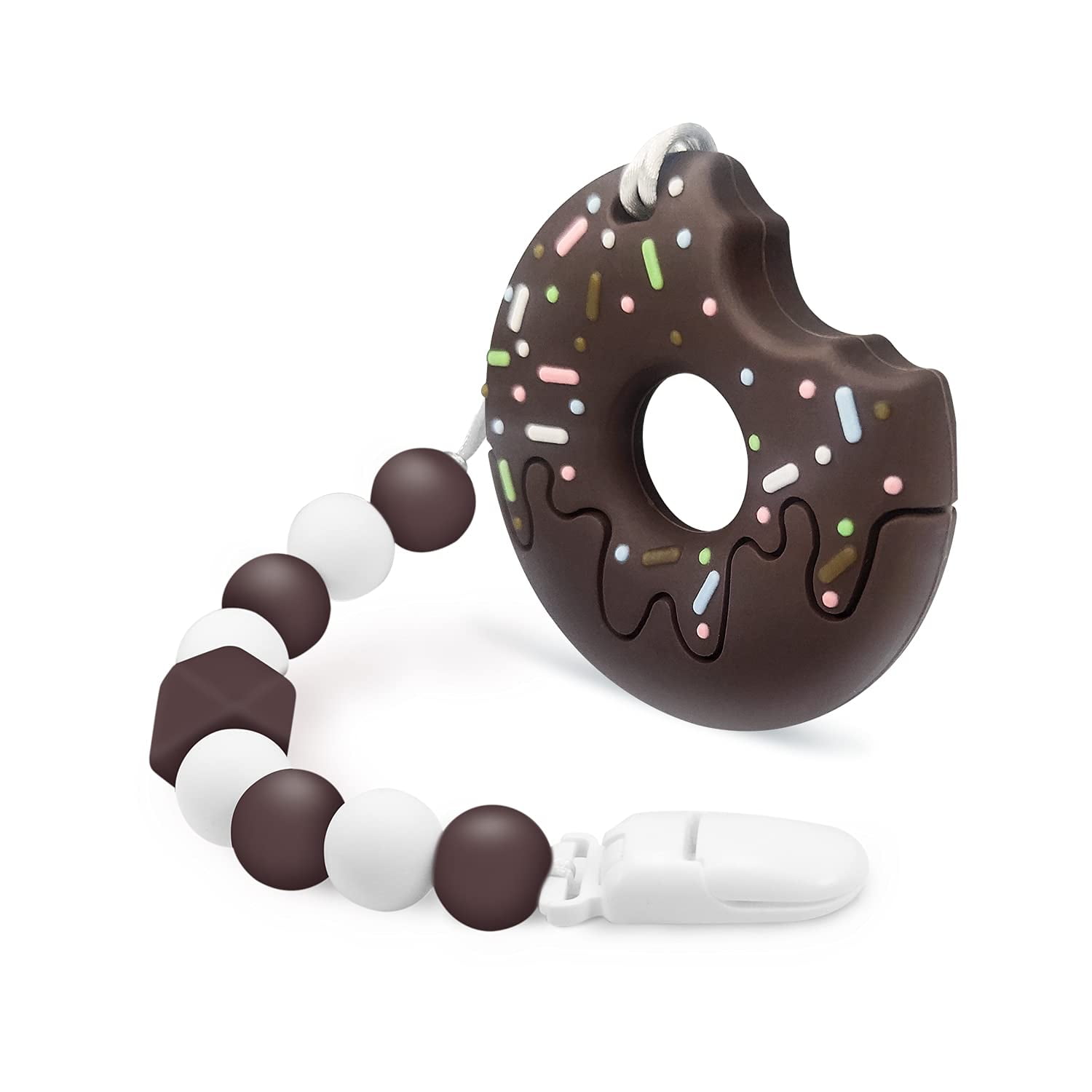 Baby Donuts Cookie Teething Toys Silicone Teethers with Relief