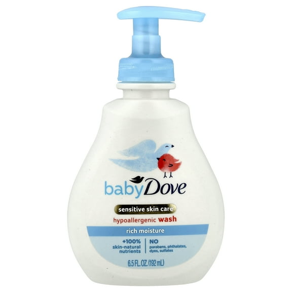 Baby Dove Baby Wash Rich Moisture 6.5 oz