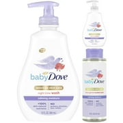 Baby Dove Calming Nights Bundle, 3 Count