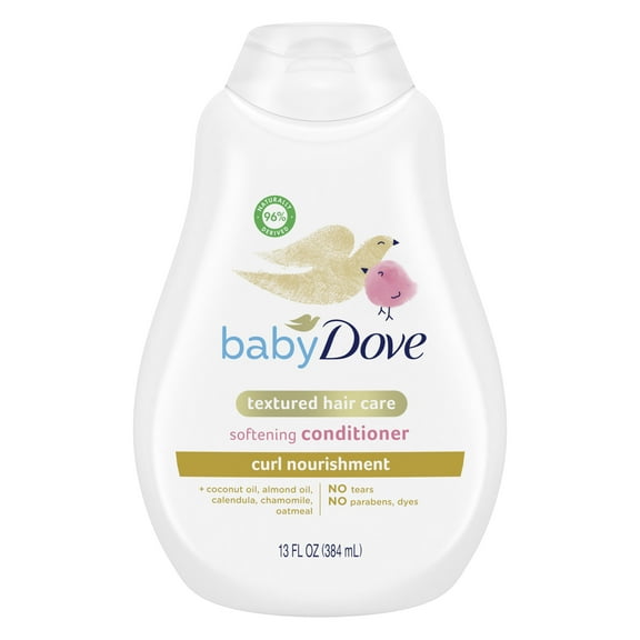 Baby Dove Curly Hair Baby Conditioner Curl Nourishment Tear-Free, 13 oz
