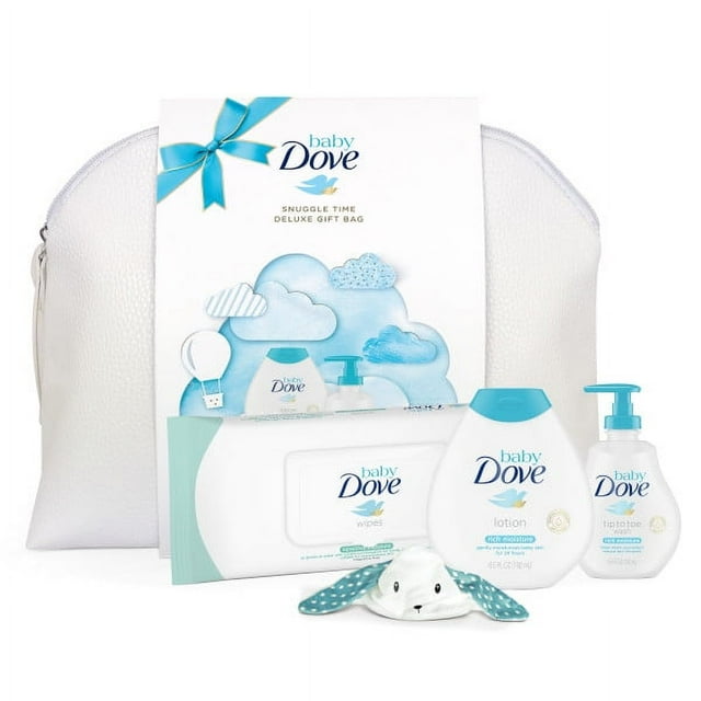 Baby Dove Deluxe Body Care Gift Set Snuggle Time 5 Count