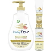 Baby Dove Melanin Skin Bath Bundle, 3 Count