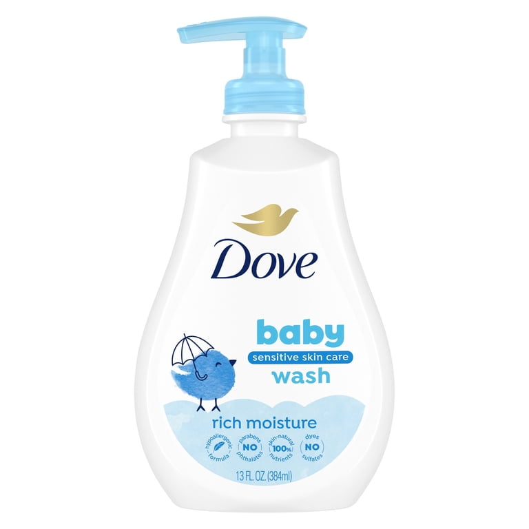 Baby Dove Rich Moisture Hypoallergenic Baby Wash 13 oz for